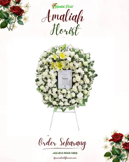 Krans Bunga Duka Tarajusari